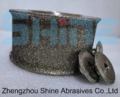 Elektroplatieerde diamanten special shaped edge grinding wheel voor beton graniet