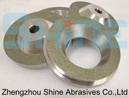 Geelektroplateerd CBN-diamanten slijpwiel voor het slijpen van carbidewerktuigen