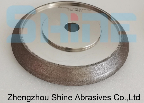 203 mm CBN Scherpwiel Elektroplaat Bond WM10/30 Profiel