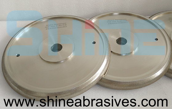305mm 1A1 CBN Bladen van Malende Wielen de Gegalvaniseerde Diamond Tools For Band Saw