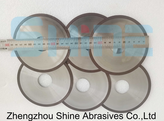 Ronde 1A1R Diamond Wheels For High Precision die Afsnijdend Verrichtingen op Ijzerhoudende Metalen groeven