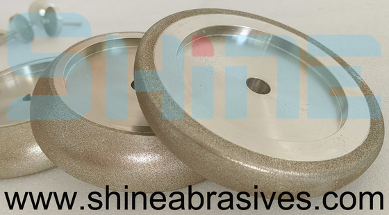 Aluminium lichaam 6 inch Diameter CBN slijpwiel voor het slijpen van band zag