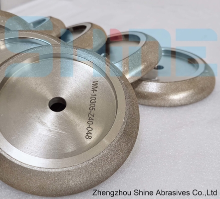 127 mm elektroplate Cbn slijpprofielwiel voor het slijpen van bandzaag 10/30