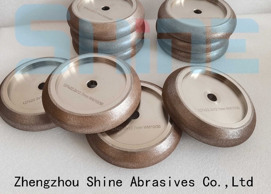 127x22.2x12.7mm CBN-scherpingswiel voor bandzaag