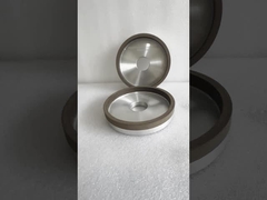 6'' Harzbinding 6A2 Diamantbekerwiel voor het slijpen van carbidewerktuigen