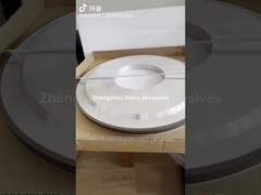 Het Staal van het de Deklaagbroodje van de harsband 1A1 Diamond Wheel HVOF het Malen Karton Aangepaste Dikte