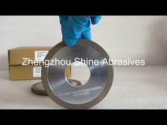 1E1 Metalen bandwiel voor het slijpen en slijpen van gereedschappen met massieve carbidepunten.