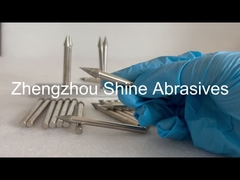 Elektroplacerde diamanten / CBN slijpmandrels en -wielen voor carbidewerktuigen