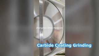 Shine Abarsives 1A1 grote diamantschijven voor oppervlakteslijpen met hardmetalen coating