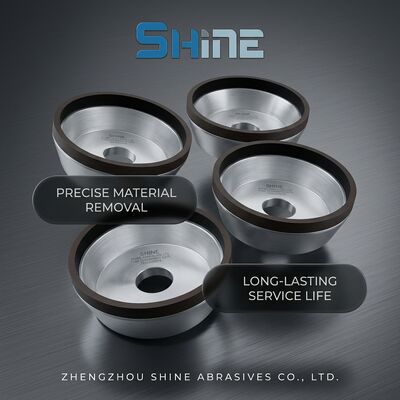 Ceramische Geflakkerde Malende Wielen 400 Graad Celsius van Kopcenterless voor Industrieel