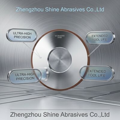 1A1 Hars Diamantenbanden slijpwiel voor wolfraamcarbideceramiek