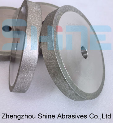 Geelektroplateerd platte diamant slijpwiel voor het slijpen van wolfraamcarbideglas