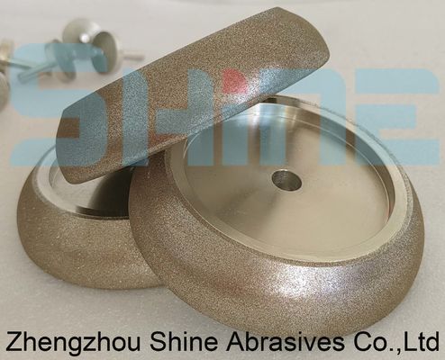 OEM Geelektroplateerd CBN slijpwiel voor bandzaag Blade Sharpening Bandsaw