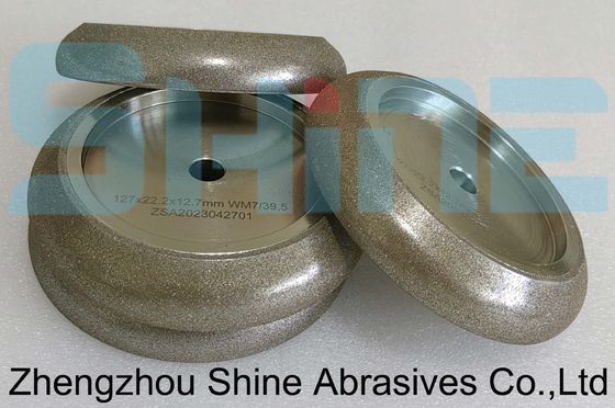 OEM Geelektroplateerd CBN slijpwiel voor bandzaag Blade Sharpening Bandsaw