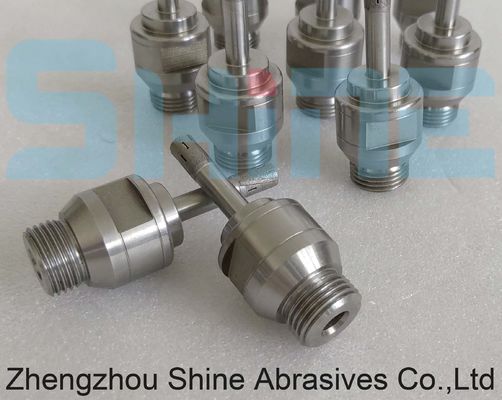 Glasdiamantenboorstuk draad schakel glasdiamantenboorstuk