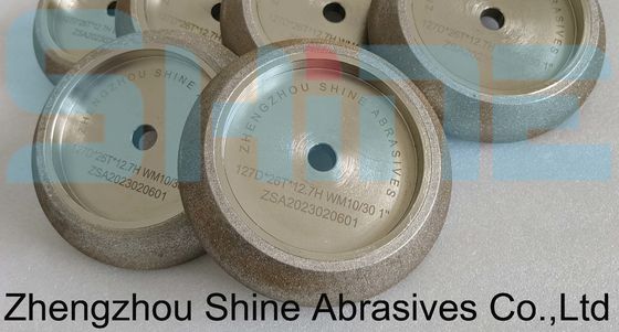 Geelektroplateerd CBN slijpwiel voor het slijpen van bandzaagbladen