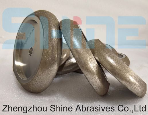 Geelektroplateerde CBN-profiel slijpwielen voor het slijpen van bandzaag met hoog legering