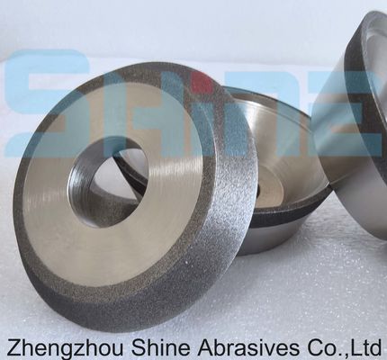 1V1Elektroplateerd diamant slijpwiel voor het slijpen van wolfraam-staalzaagbladen
