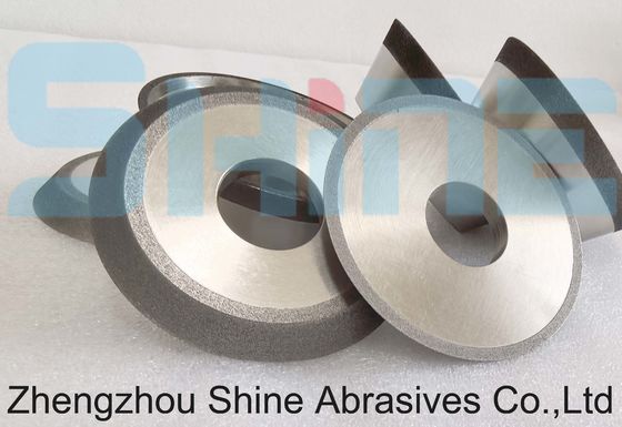 1V1Elektroplateerd diamant slijpwiel voor het slijpen van wolfraam-staalzaagbladen