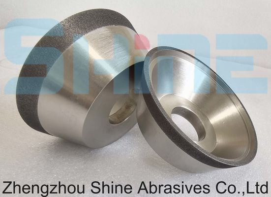 75mm 11V9 Hars Bond CBN / Diamanten slijpwiel voor CNC-gereedschaps slijpen