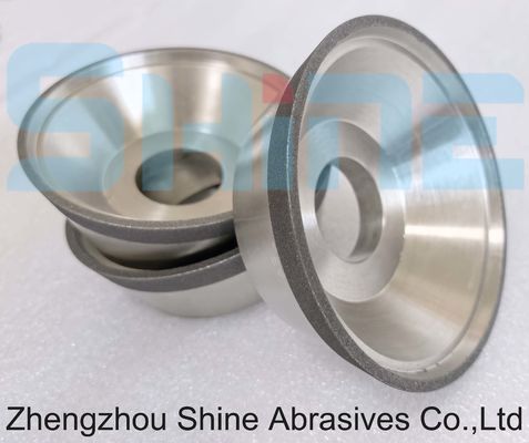 100mm 11V9 Harzbinding CBN / Diamanten slijpwiel voor CNC-gereedschaps slijpen
