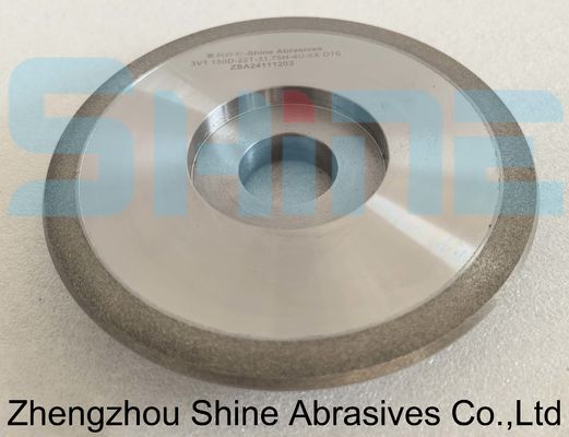 3V1 150MM metaalbindingsdiamanten slijpwiel voor boorstukken van massief carbide