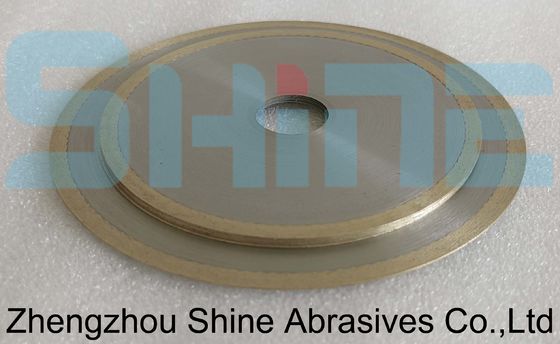 Duurzaam 1A1R metalen bandsnijwiel, diamanten snijbladen.