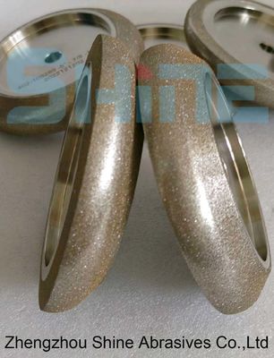 Elektroplacerde CBN-geplateerde bandzaagschleefwielen voor het slijpen van bandzaag