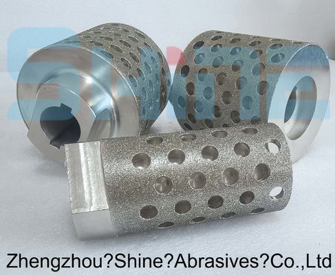 D131 mm Op maat gemaakte met elektroplatering gevulde diamantboor voor marmer