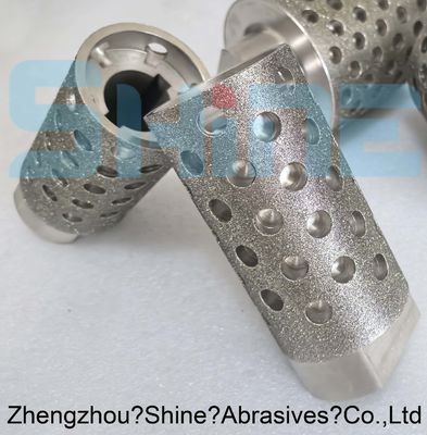 D131 mm Op maat gemaakte met elektroplatering gevulde diamantboor voor marmer