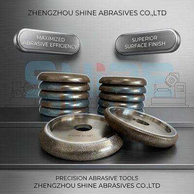 Elektrolytisch vernikkelde CBN slijpschijf voor lintzaagblad 127mm