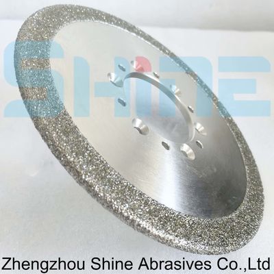 Elektrolytisch verzinkte diamanten gietijzeren slijpschijven voor metaalbewerking