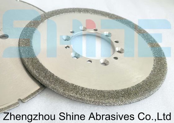 Elektrolytisch verzinkte diamanten gietijzeren slijpschijven voor metaalbewerking
