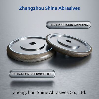 8 inch 203mm Wm 10/30 scherper Geelektroplateerd CBN slijpwiel voor het slijpen van bandzaag