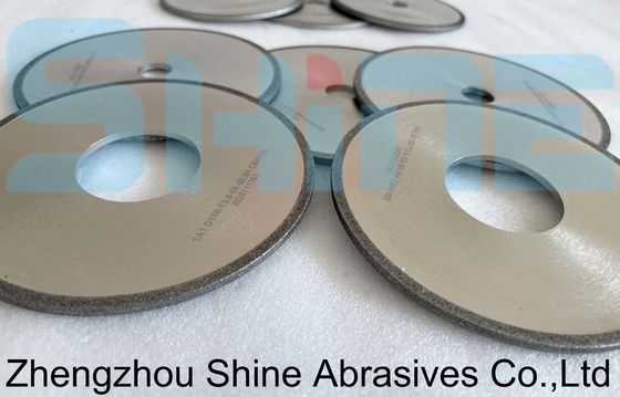 150 MM Geelektroplateerde diamant CBN slijpwielen voor wolfraamcarbide