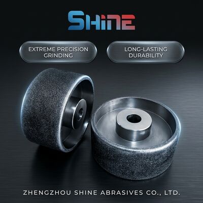 Geelektroplateerde CBN-wielen voor het slijpen en slijpen van houten HSS-messen