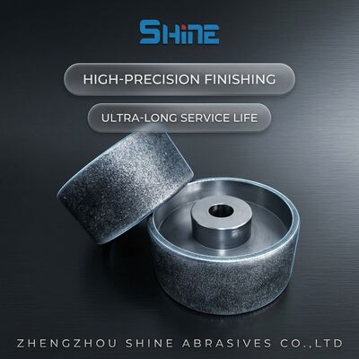 Geelektroplateerde CBN-wielen voor het slijpen en slijpen van houten HSS-messen