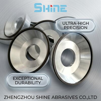 12A2 Schotelvormige Diamant Slijpschijven met Kunstharsbinding voor Bovenkant Slijpen