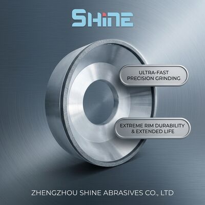 12A2 Schotelvormige Diamant Slijpschijven met Kunstharsbinding voor Bovenkant Slijpen