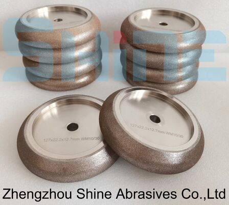 WM 10/30 Geelektroplateerd CBN slijpwiel voor het slijpen van bandzaag