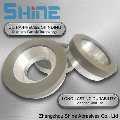 Harsbinding 6A2 Diamantbekerwiel voor het slijpen van vaste carbide materialen