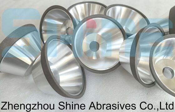 11V9 Hybride CBN Diamanten slijpwiel voor Fluting Clearance & Gashing