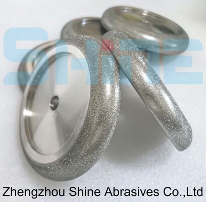 Electroplated CBN Band Saw Grinding Wheel 127mm Long Service Life No Tooth Chipping 10/30 Custom OEM