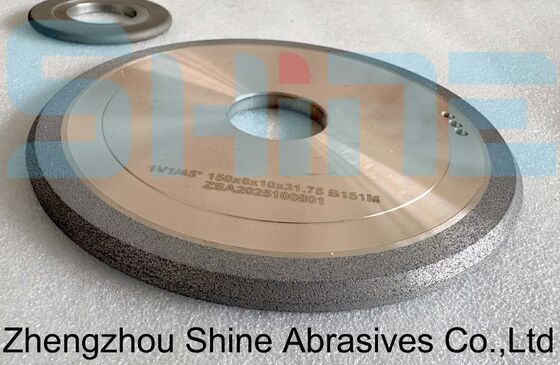 HSS-slijpschijf met CBN-binding, type 1A1, diameter 150 mm, voor HSS-slijpen, hoge efficiëntie, verlengde levensduur