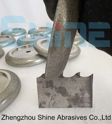 127mm 5 inch CBN bandzaag gescherpt wiel tandprofiel op maat per lemma