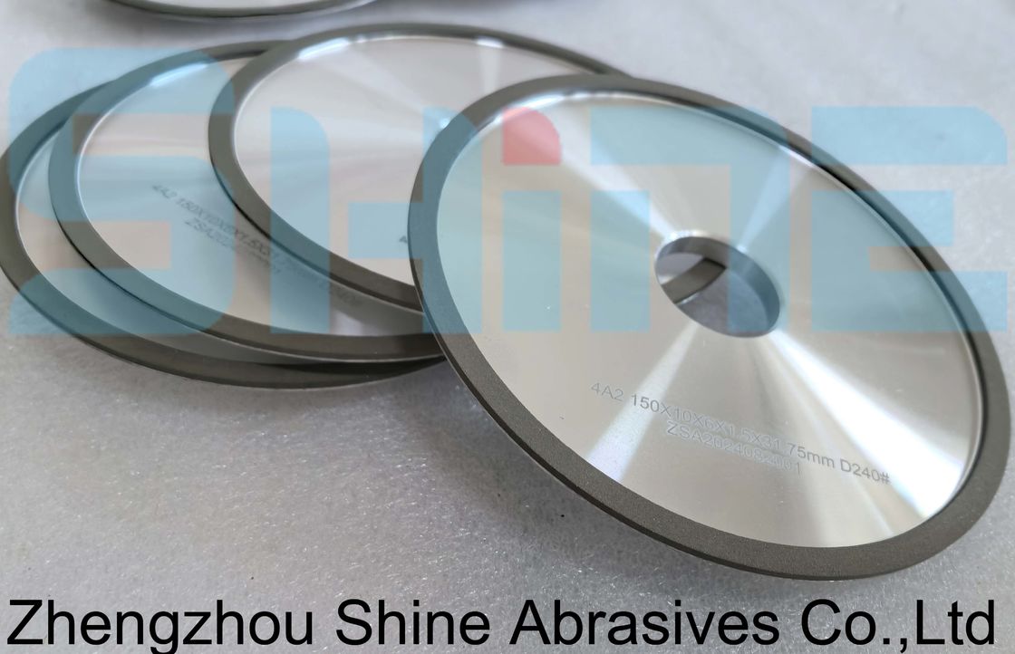ODM 150 mm 4A2 Harsbindingswiel D240 Grit voor carbide cirkelsagen