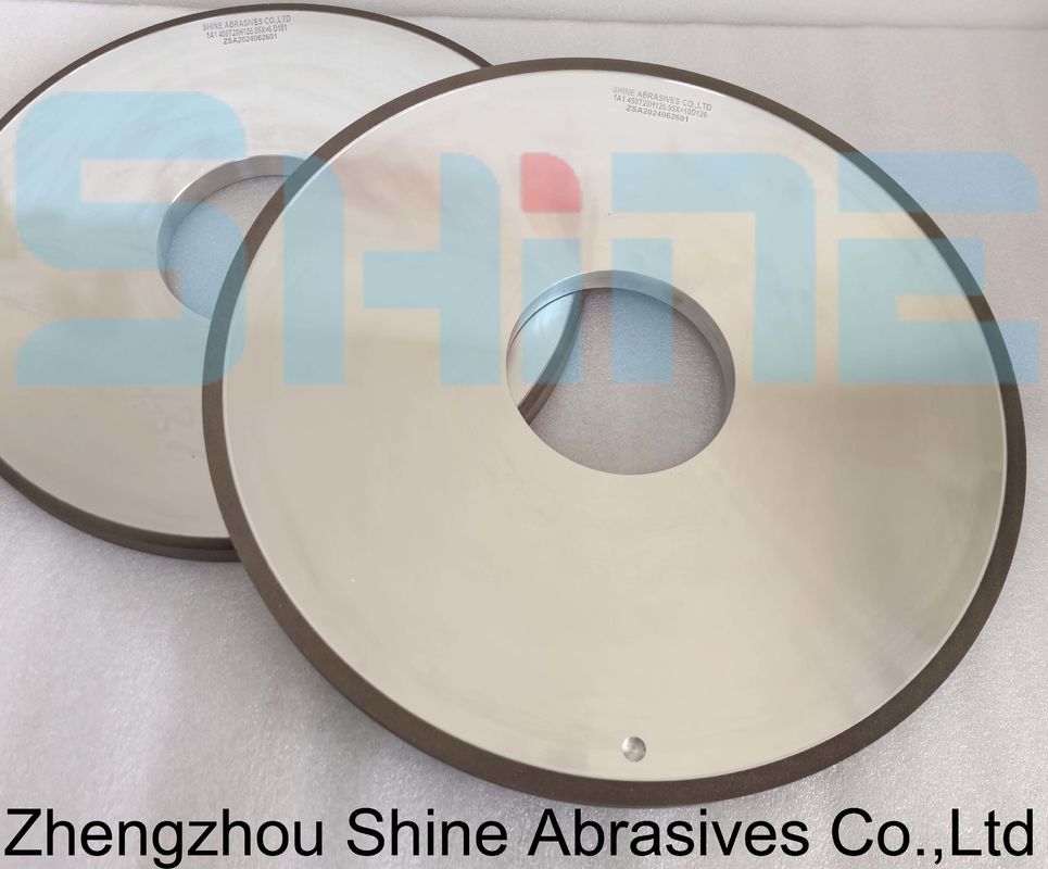 1A1 Platte harsbindingsdiamanten slijpwielen voor keramisch glas