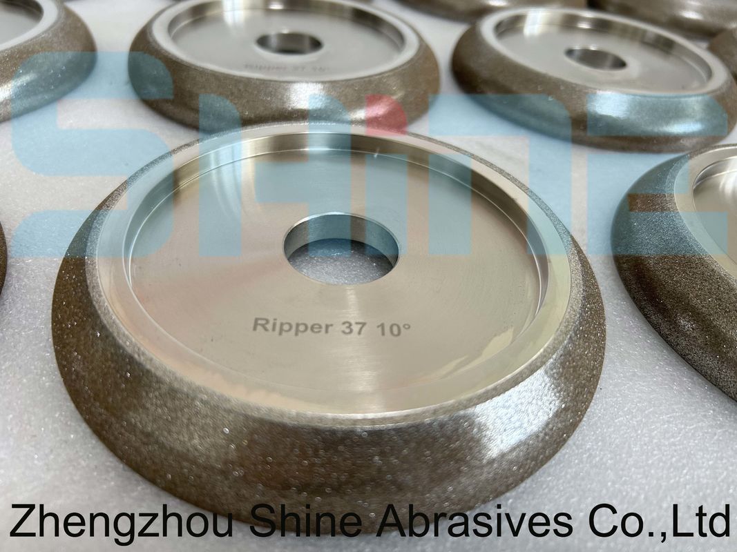 Ripper 37 bandzaag met een 10° profiel CBN-wiel voor bandzaagblad