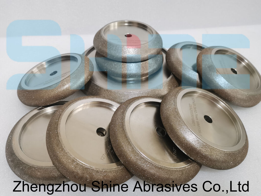 150mm 6 Inch Electroplated CBN Band Saw Sharpening Wheel Custom Made for Saw Tooth Profile
